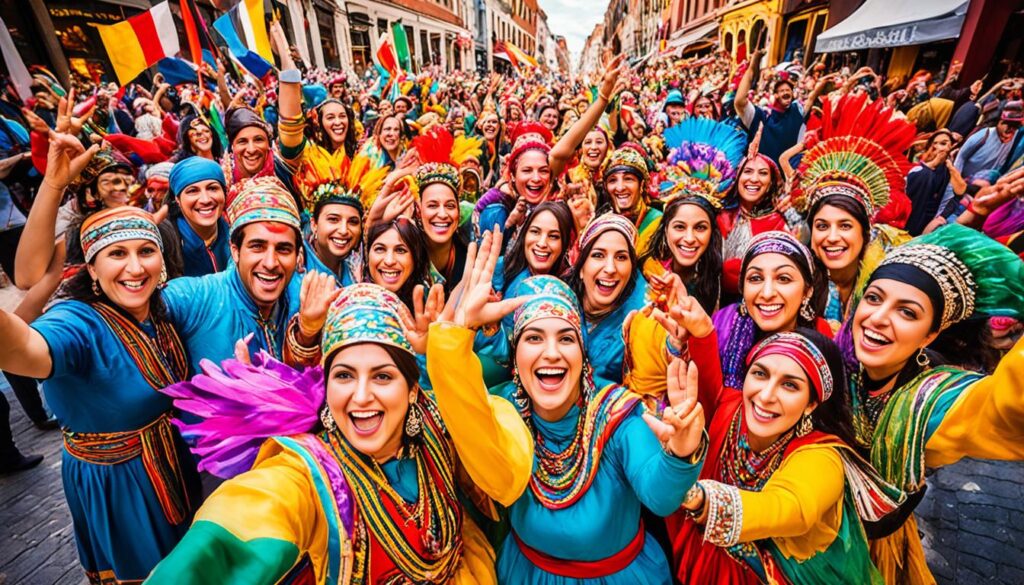 celebrating the fusion of different cultures