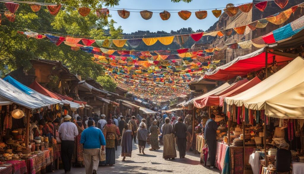 multicultural arts and crafts vendors